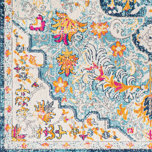Livabliss Floransa Traditional Polypropylene Area Rug Turkey Woven Plush Living Room Anchor FSA2314-9123