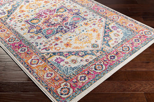 Livabliss Floransa Traditional Polypropylene Area Rug with Intricate Pattern for Living Rooms FSA2316-679