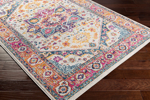 Livabliss Floransa Traditional Polypropylene Area Rug with Intricate Pattern for Living Rooms FSA2316-679