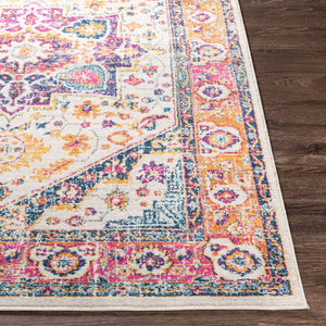 Livabliss Floransa Traditional Polypropylene Area Rug with Intricate Pattern for Living Rooms FSA2316-679