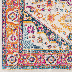 Livabliss Floransa Traditional Polypropylene Area Rug with Intricate Pattern for Living Rooms FSA2316-679