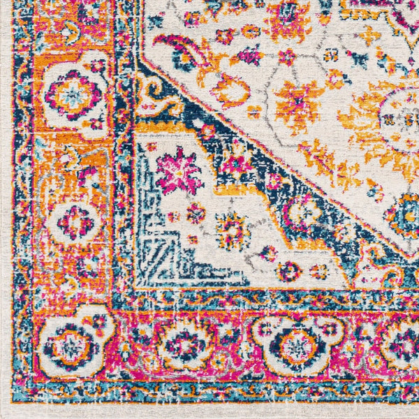 Livabliss Floransa Traditional Polypropylene Area Rug with Intricate Pattern for Living Rooms FSA2316-679