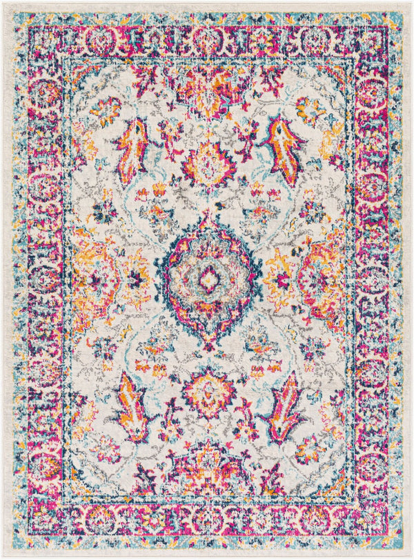 Livabliss Floransa Turkish Machine Woven Polypropylene Area Rug Traditional Living Room Accent FSA2320-5371