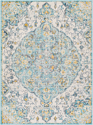 Floransa FSA-2324 6'7" x 9' Machine Woven Rug FSA2324-679 Livabliss Surya