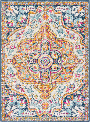 Livabliss Floransa Traditional Floral Polypropylene Area Rug for Living and Dining Rooms FSA2333-9123