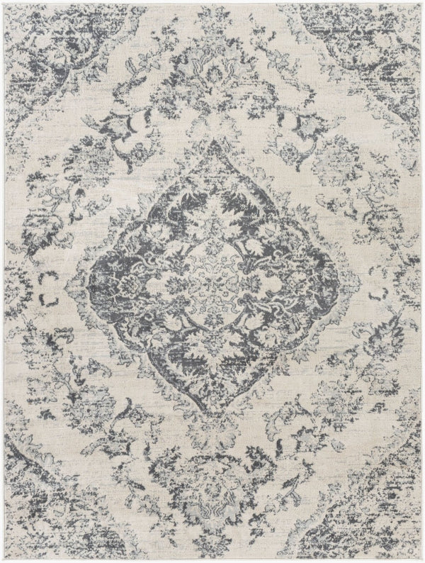 Livabliss Floransa Turkish Machine Woven Polypropylene Area Rug for Dining and Living Rooms FSA2338-9123