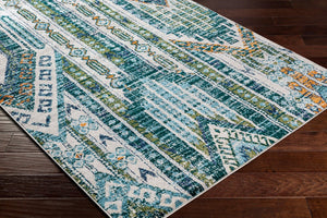 Livabliss Floransa Machine Woven Polypropylene Area Rug Old World Rustic Style for Living Rooms FSA2352-9123