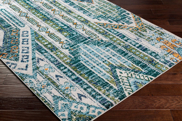 Livabliss Floransa Machine Woven Polypropylene Area Rug Old World Rustic Style for Living Rooms FSA2352-9123