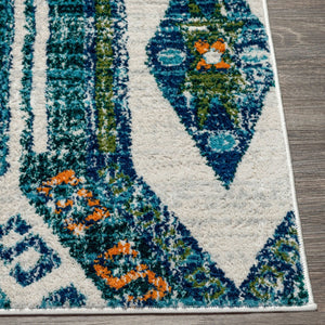 Livabliss Floransa Machine Woven Polypropylene Area Rug Old World Rustic Style for Living Rooms FSA2352-9123