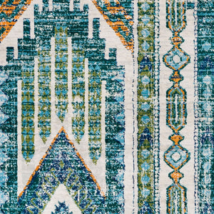 Livabliss Floransa Machine Woven Polypropylene Area Rug Old World Rustic Style for Living Rooms FSA2352-9123