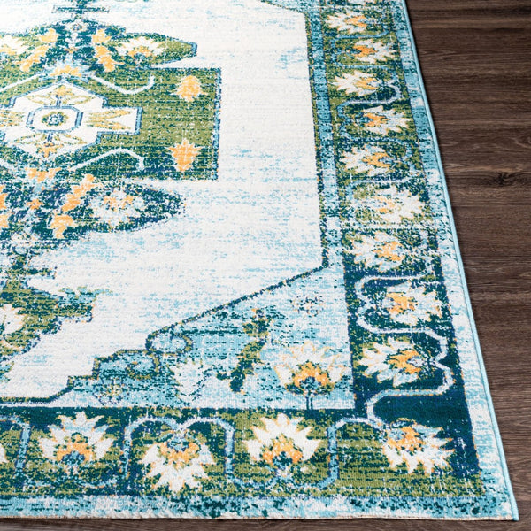 Livabliss Floransa Traditional Medallion Polypropylene Area Rug Turkish Woven Living Room FSA2355-9123