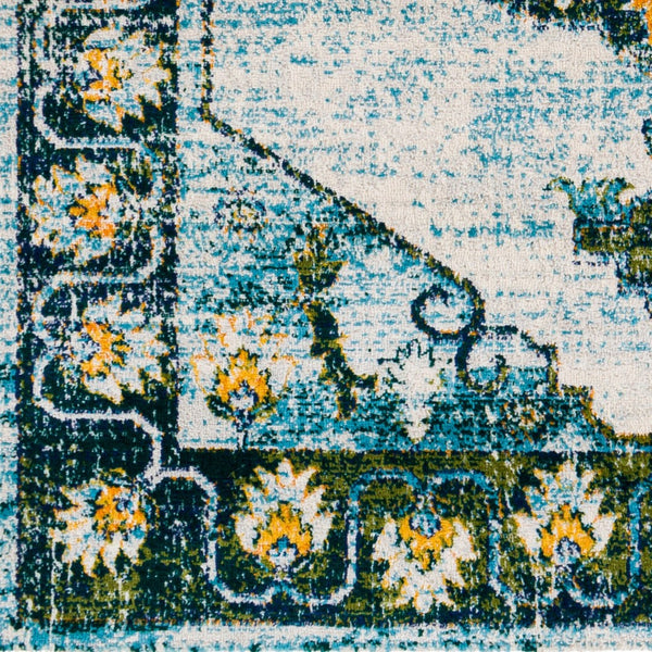 Livabliss Floransa Traditional Medallion Polypropylene Area Rug Turkish Woven Living Room FSA2355-9123