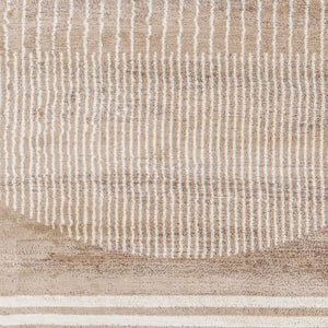 Livabliss Floransa Machine Woven Polypropylene Rug for Large Living Spaces Modern Turkish Tan, Cream 9'10" x 14' FSA2372-91014