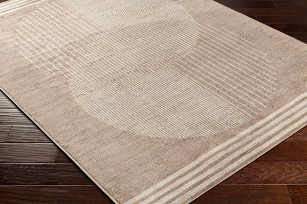 Livabliss Floransa Square Polypropylene Area Rug Turkish Woven Minimalist Living Room Floor FSA2374-67RD