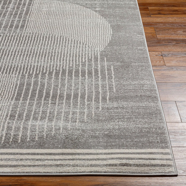 Livabliss Floransa Turkish Machine Woven Polypropylene Runner Rug for Hallways and Entryways Gray, Cream 2'7" x 7'3" FSA2375-2773