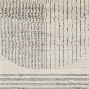 Livabliss Floransa Machine Woven Turkish Polypropylene Rug Geometric Modern Living Room Cream, Gray 8'11" x 12'4" FSA2378-811123