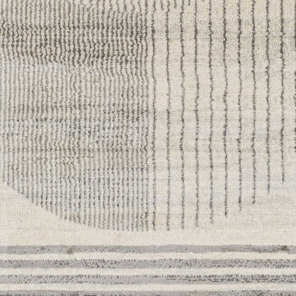 Livabliss Floransa Machine Woven Turkish Polypropylene Rug Geometric Modern Living Room Cream, Gray 8'11" x 12'4" FSA2378-811123