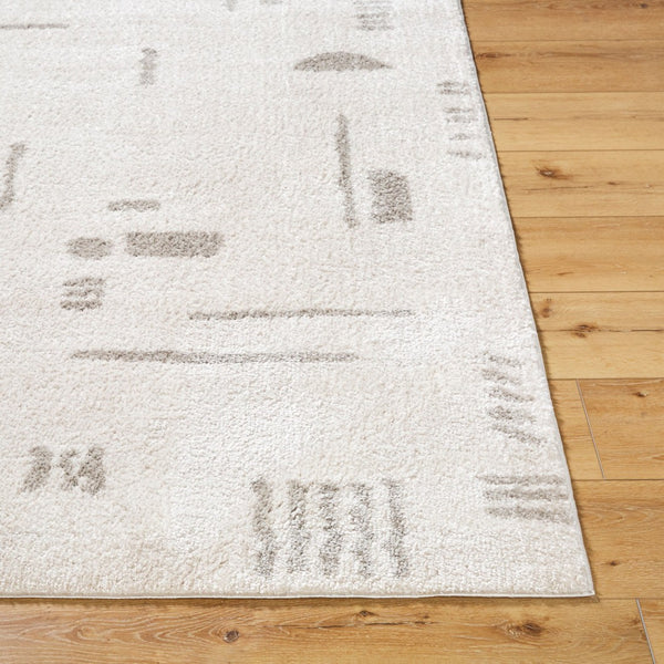 Livabliss Fossay High Pile Shag Rug Plush Polyester Weave for Bedroom or Reading Nook Light Beige, Me 7'10" x 10' FSG2304-71010