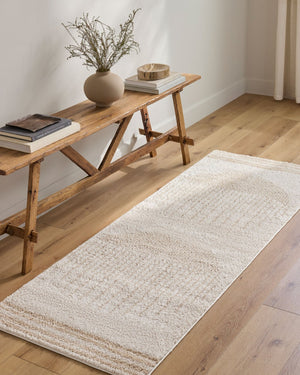 Livabliss Fossay Plush High Pile Shag Rug Bohemian Global Style Soft Polyester Entryway Accent Light Beige, Be 7'10" x 10' FSG2306-71010