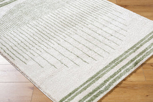 Livabliss Fossay Plush Polyester Shag Rug Turkish Woven Bohemian Accent for Cozy Living Spaces Light Beige, Gr 2' x 2'11" FSG2307-2211