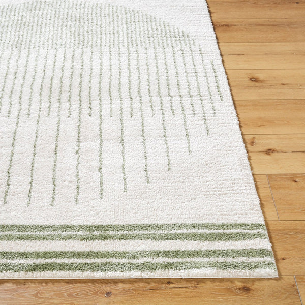 Livabliss Fossay Plush Polyester Shag Rug Turkish Woven Bohemian Accent for Cozy Living Spaces Light Beige, Gr 2' x 2'11" FSG2307-2211