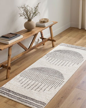 Livabliss Fossay Plush Polyester Shag Rug Machine Woven Bohemian Global Accent for Cozy Interiors Light Beige, Ch 7'10" x 10' FSG2308-71010