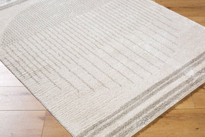 Livabliss Fossay Bohemian Global Shag Rug Plush Polyester Pile Woven Accent for Entryway Light Beige, Me 7'10" x 10' FSG2309-71010