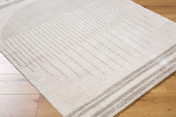 Livabliss Fossay Bohemian Global Shag Rug Plush Polyester Pile Woven Accent for Entryway Light Beige, Me 7'10" x 10' FSG2309-71010