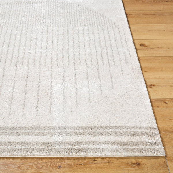 Livabliss Fossay Bohemian Global Shag Rug Plush Polyester Pile Woven Accent for Entryway Light Beige, Me 7'10" x 10' FSG2309-71010