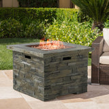 Christopher Knight Home® Blaeberry Outdoor Square Fire Pit