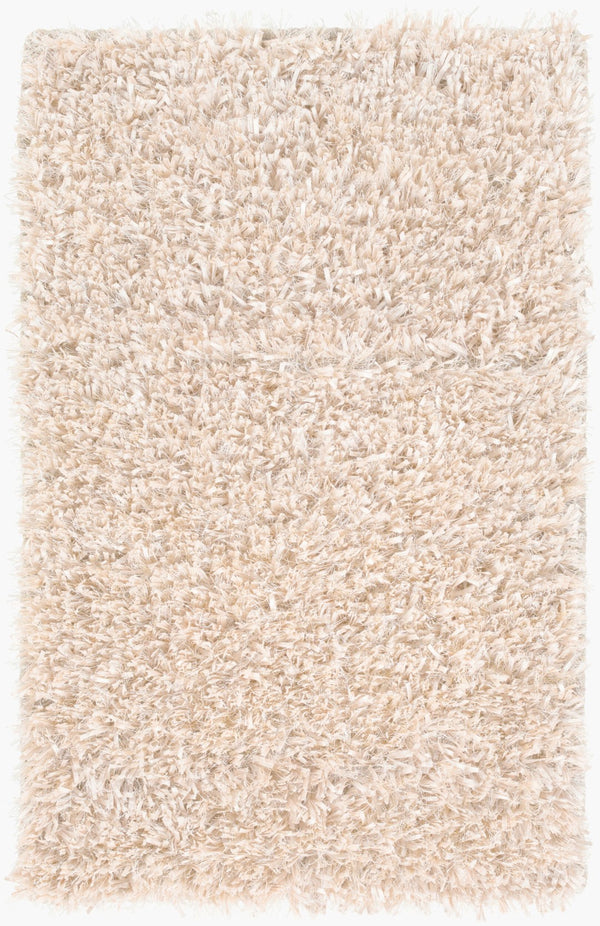 Surya Fusion Fsn-6003 8' X 10' High Pile Handmade Rug – Modern Durable Design For Effortless Charm Beige Polyester Fsn6003-810
