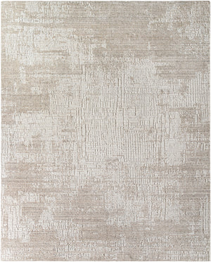 Finesse FSS-2300 9' x 12' Handmade Rug FSS2300-912  Off-White, Medium Gray Surya