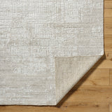 Finesse FSS-2300 9' x 12' Handmade Rug FSS2300-912  Off-White, Medium Gray Surya