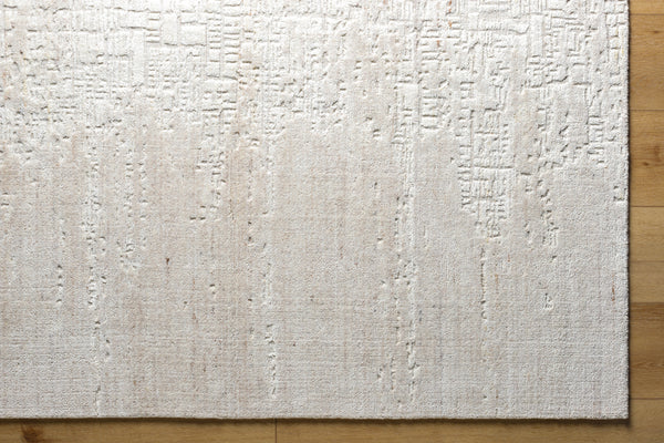 Finesse FSS-2301 9' x 12' Handmade Rug FSS2301-912  Pale Slate, Light Grey, Sterling Grey, Metallic - Silver Surya