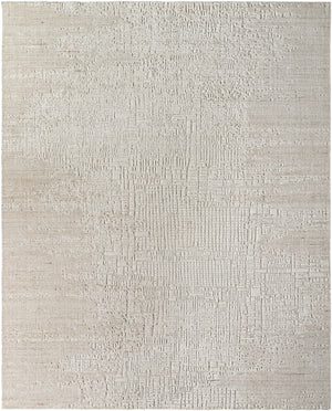 Finesse FSS-2301 9' x 12' Handmade Rug FSS2301-912  Pale Slate, Light Grey, Sterling Grey, Metallic - Silver Surya