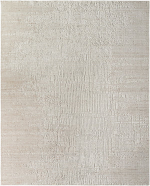 Surya Finesse Hand-knotted 2' X 3' Rug – Modern Luxury In Viscose & Wool For Stylish Home Décor Ivory Wool,Viscose Fss2301-23