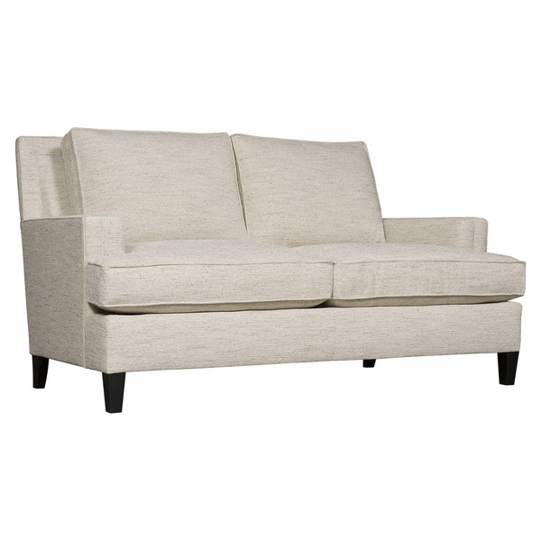 Bernhardt Bernhardt Addison Loveseat — Customizable Modern Loveseat With Welted Seams, Spring-Down Cushions, Tapered Legs - Made to Order B1485A