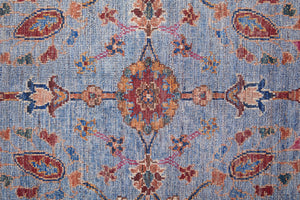Feizy Rugs Rawlins Vintage-inspired Floral Polyester Rug - Antique Charm Meets Modern Durability For Your Home Gray,Blue,Red Polyester Rln39heflblmlth20