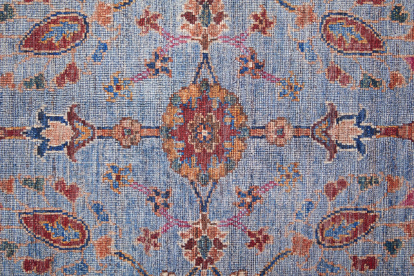 Feizy Rugs Rawlins Vintage-inspired Floral Polyester Rug - Antique Charm Meets Modern Durability For Your Home Gray,Blue,Red Polyester Rln39heflblmlth20