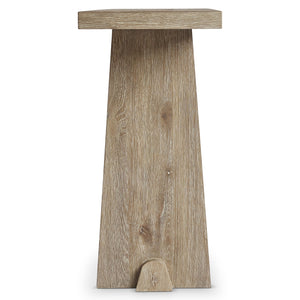 Bernhardt Bernhardt Tribeca Solid White Oak Console Table 72" W Aurum Finish Tapered Legs Rustic-Modern Appeal 333910