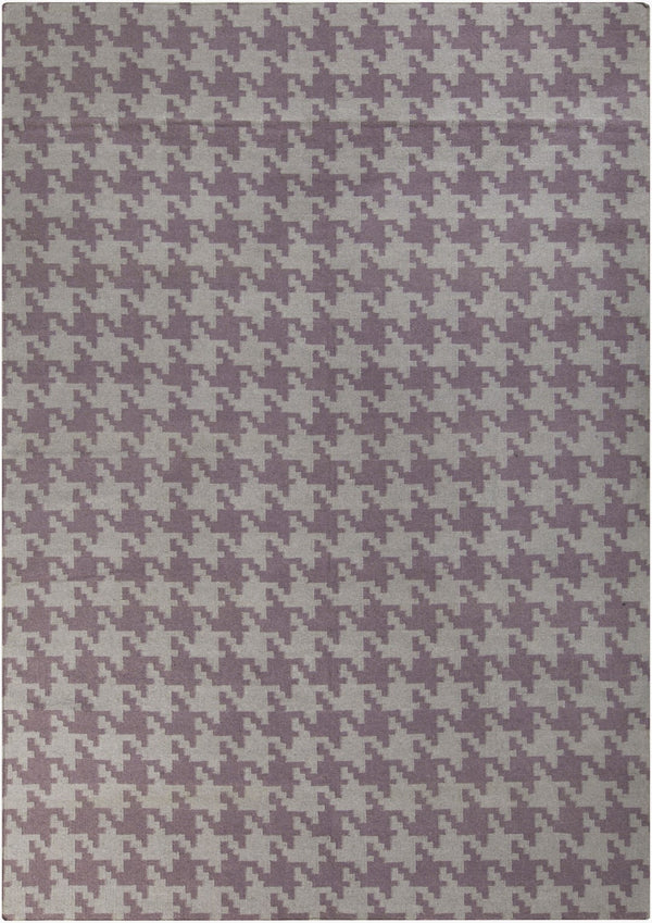 Surya Frontier Ft-103 Handmade 2' X 3' Wool Rug - Modern Decor, Durable, Easy Care, Natural Charm Plum Wool Ft103-811