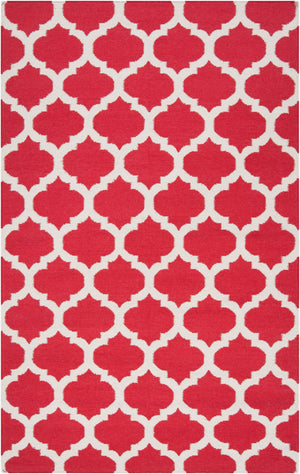 Surya Frontier Ft-103 Handmade 2' X 3' Wool Rug - Modern Decor, Durable, Easy Care, Natural Charm Red Wool Ft114-913