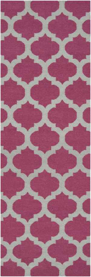 Surya Frontier Ft-103 Handmade 2' X 3' Wool Rug - Modern Decor, Durable, Easy Care, Natural Charm Burgundy Wool Ft115-268