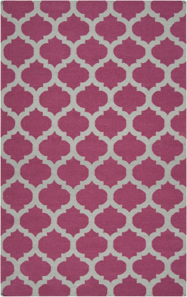 Surya Frontier Ft-103 Handmade 2' X 3' Wool Rug - Modern Decor, Durable, Easy Care, Natural Charm Burgundy Wool Ft115-58