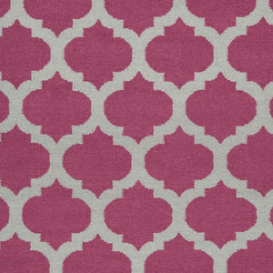 Surya Frontier Ft-103 Handmade 2' X 3' Wool Rug - Modern Decor, Durable, Easy Care, Natural Charm Burgundy Wool Ft115-811