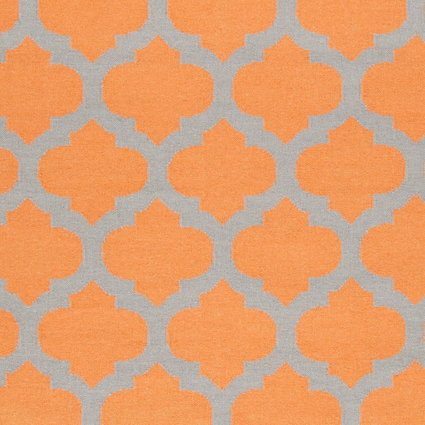 Surya Frontier Ft-103 Handmade 2' X 3' Wool Rug - Modern Decor, Durable, Easy Care, Natural Charm Orange Wool Ft119-3656