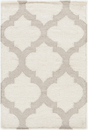 Surya Frontier Ft-103 Handmade 2' X 3' Wool Rug - Modern Decor, Durable, Easy Care, Natural Charm Off,White Wool Ft120-23