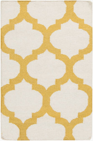 Surya Frontier Ft-103 Handmade 2' X 3' Wool Rug - Modern Decor, Durable, Easy Care, Natural Charm Light Beige Wool Ft121-23