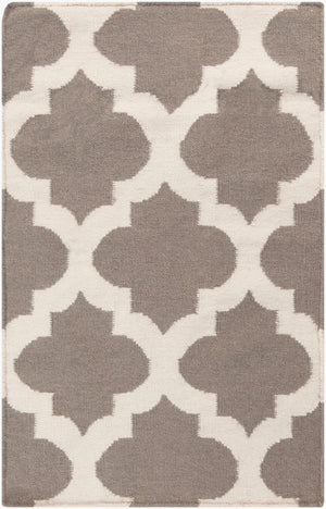 Surya Frontier Ft-103 Handmade 2' X 3' Wool Rug - Modern Decor, Durable, Easy Care, Natural Charm Gray Wool Ft122-23