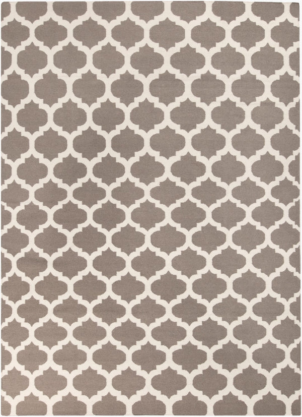 Surya Frontier Ft-103 Handmade 2' X 3' Wool Rug - Modern Decor, Durable, Easy Care, Natural Charm Gray Wool Ft122-811